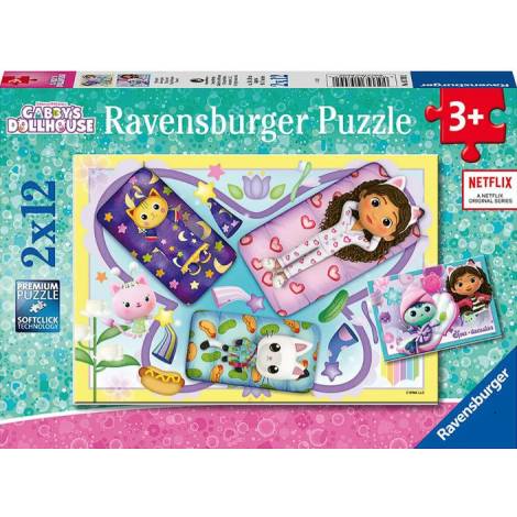 Ravensburger Puzzle: Gabbys Dollhouse (2x12pcs) (5709)