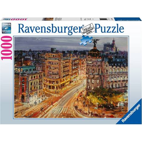 Ravensburger Puzzle: Gran Via, Madrid (1000pcs) (17325)
