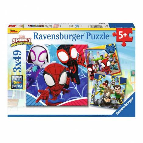 Ravensburger Puzzle: Marvel - Spidey and his Amazing Friends (3x49pcs) (5730)