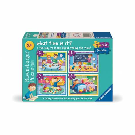 Ravensburger Puzzle: My First Puzzles - A Fun Way to Learn  to Tell the Time (12004162)