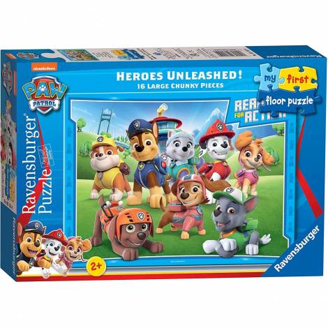 Ravensburger Puzzle: Paw Patrol Ready For Action - 16 Large Chunky Pieces Floor Puzzle (16pcs) (03155)
