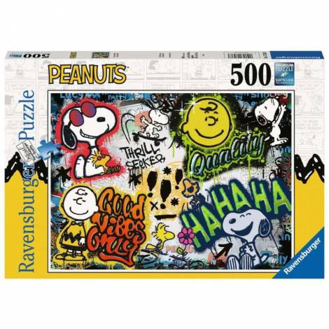 Ravensburger Puzzle: Peanuts  Snoopy Graffiti (500pcs) (17538)