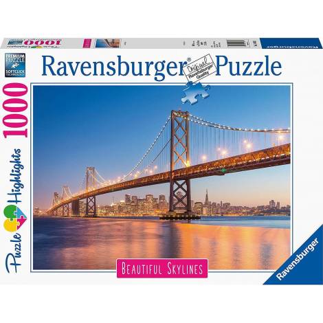 Ravensburger Puzzle - Σαν Φρανσίσκο 1000 κομμάτια (14083)