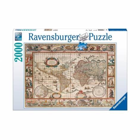 Ravensburger Puzzle: World Map from 1650 (2000pcs) (16633)