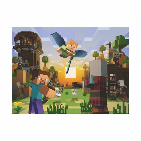 Ravensburger XXL Puzzle: Minecraft - Construction and Adventure (150pcs) (12004177)