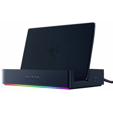 Razer Handheld Dock Chroma - Steam Deck, Switch 2, Smartphones, Tablets - USB C/USB A/HDMI/GbE/100W