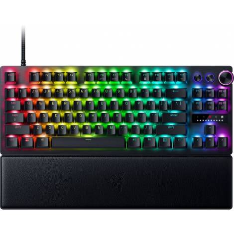 Razer HUNTSMAN V3 PRO TENKEYLESS 8KHz ANALOG - 8K Polling Rate - RGB Optical Gaming Keyboard - Rapid