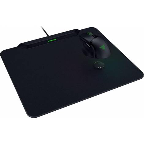 Razer Hyperflux V2 Hard - Wireless Charging Puck - Gaming Mousepad - Anti-Slip Rubber Base
