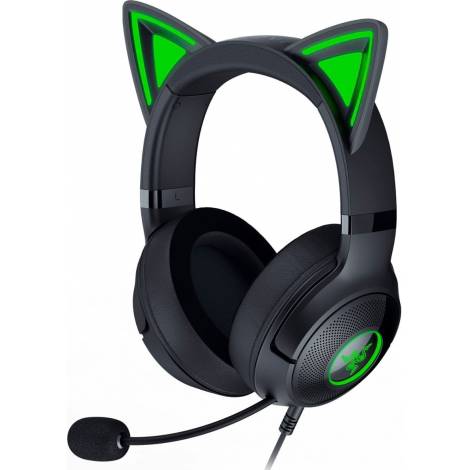 Razer KRAKEN KITTY V2 - Black - RGB - USB 7.1 Gaming Headset - Kitty Ears - PC / PS5 / SWITCH