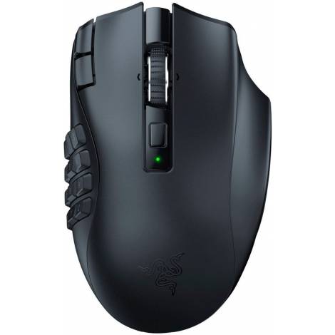Razer NAGA V2 HYPERSPEED - Wireless MMO Gaming Mouse - 30K DPI - 2.4GHz / Bluetooth - 19 Buttons