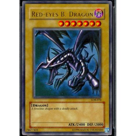 Red-Eyes Black Dragon (V.1 - Ultra Rare LOB)