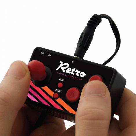RED5 Retro Games Mini Controller Joystick Χειριστήριο ρετρό βιντεοπαιχνιδιών