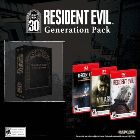 NSW2 RESIDENT EVIL GENERATION PACK (GAME KEY CARD) (Nintendo Switch 2)