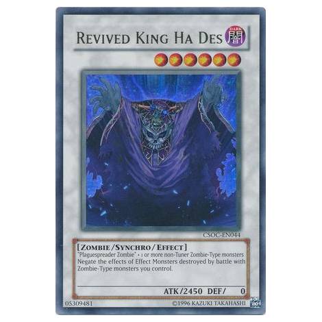 Revived King Ha Des - CSOC-EN044 - Ultra Rare Unlimited