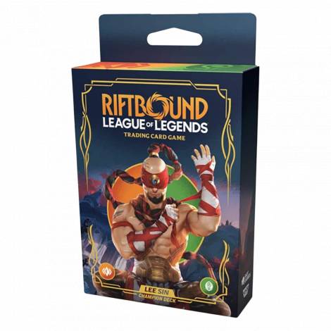 Riftbound: League of Legends TCG - Set One: Lee Sin Champion Deck Display