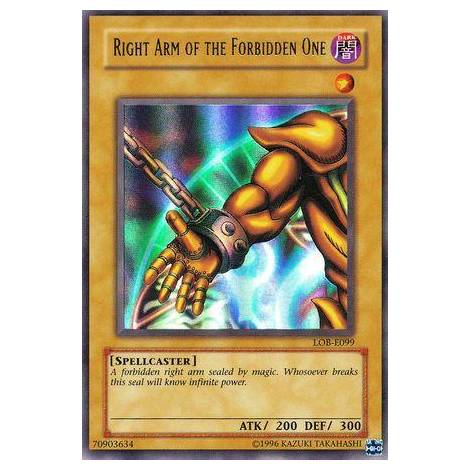 Right Arm of the Forbidden One (Ultra Rare - LOB)
