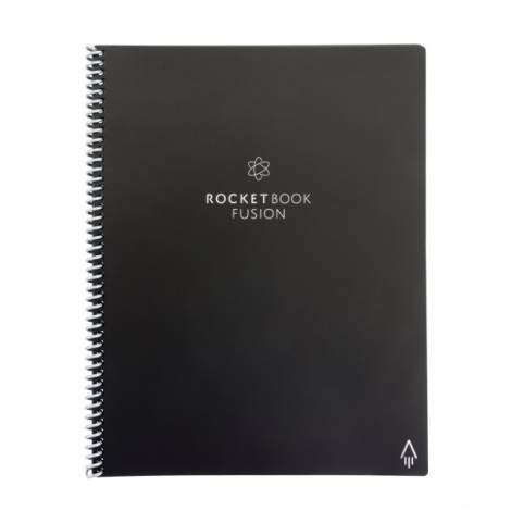 ROCKETBOOK FUSION LETTER (EVRF-L-RC-A-FR) INFINITY BLACK (7 PAGE STYLES)