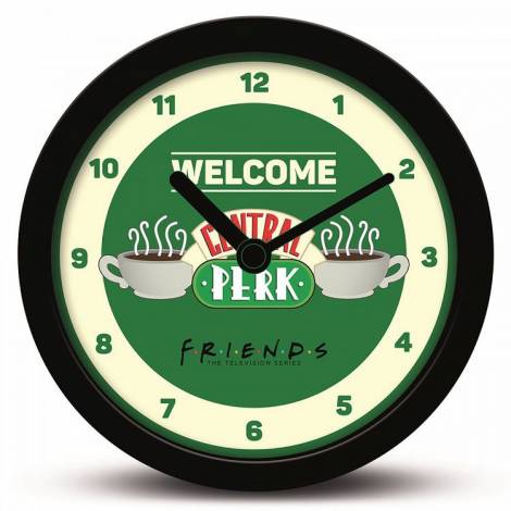 Ρολόι με Ξυπνητήρι 13εκ FRIENDS CENTRAL PERK WELCOME