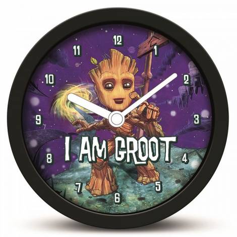 Ρολόι με Ξυπνητήρι 13εκ MARVEL Guardians Of The Galaxy I Am Groot