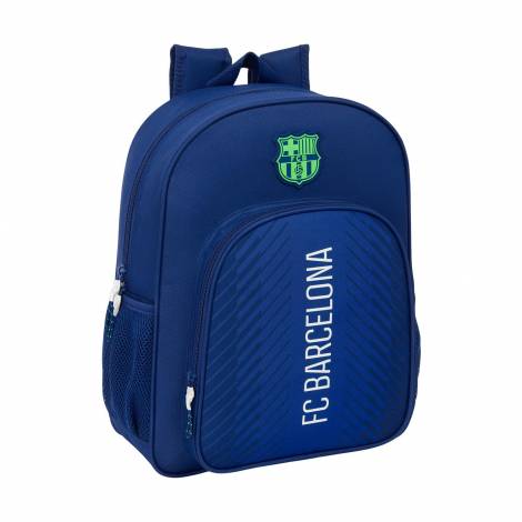 Safta Junior: F.C. Barcelona - Navy Blue Backpack Adaptable to Trolley