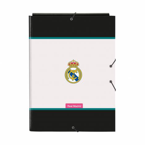 Safta: Real Madrid - Folio Cardboard Elastic Binder (512654068)