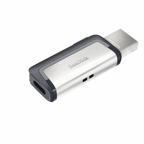 Sandisk Ultra Dual Drive 32GB USB 3.1 Stick με σύνδεση USB-A & USB-C Μαύρο Ασημί