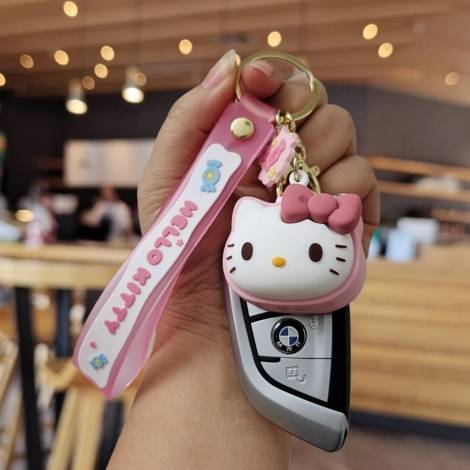 Sanrio Anime Action Figure Keychain Bag Pendant Hello Kitty Doll