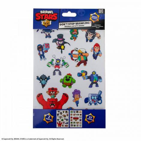 Σετ 2 τεμαχίων Αυτοκόλλητα BRAWL STARS
