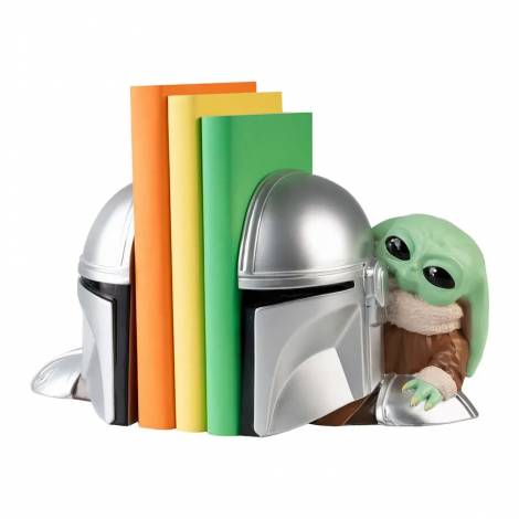 Σετ με 2 Βιβλιοστάτες STAR WARS THE MANDALORIAN AND GROGU