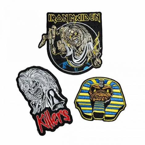 Σετ με 3 Ραφτά/Patches IRON MAIDEN