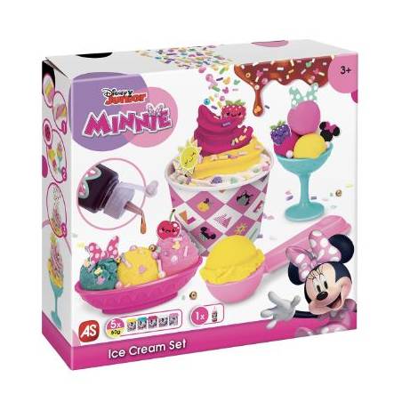 ΣΕΤ ΠΛΑΣΤΕΛΙΝΗΣ ΦΤΙΑΧΝΩ ΠΑΓΩΤΟ ΜΕ ΣΙΡΟΠΙ   SPRINKLES MINNIE