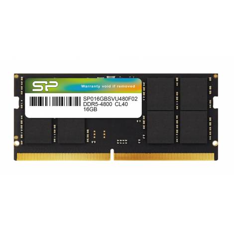 SILICON POWER μνήμη DDR5 SODIMM SP016GBSVU480F02, 16GB, 4800MHz, CL40