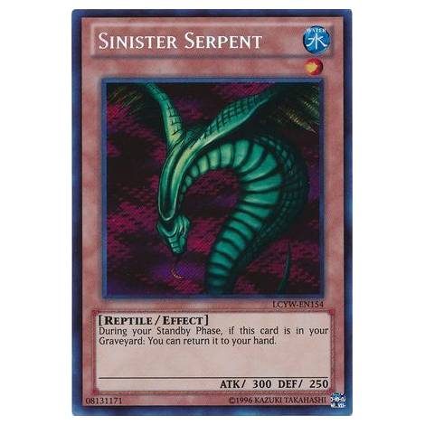 Sinister Serpent - LCYW-EN154 - Secret Rare Unlimited