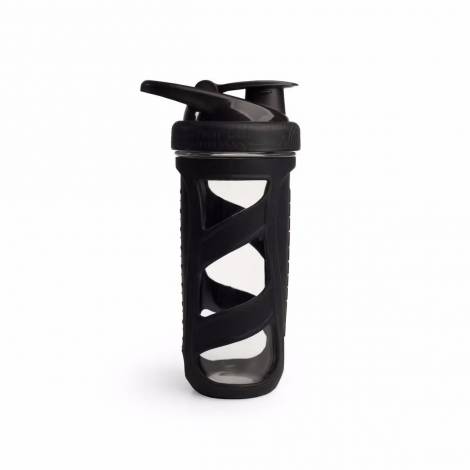 Smartshake Γυάλινο Shaker Πολλαπλών Χρήσεων Reforce 700 ml Black 11550001