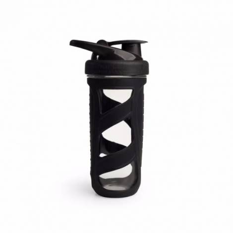 Smartshake Γυάλινο Shaker Πολλαπλών Χρήσεων Reforce 700 ml Black
