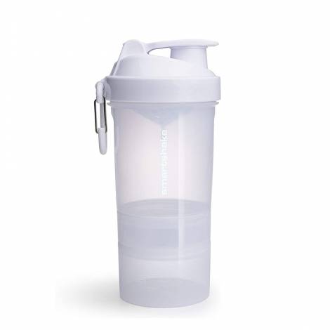 Smartshake Shaker πολλαπλών χρήσεων - Original 2GO 600ml Pure White (10560602)