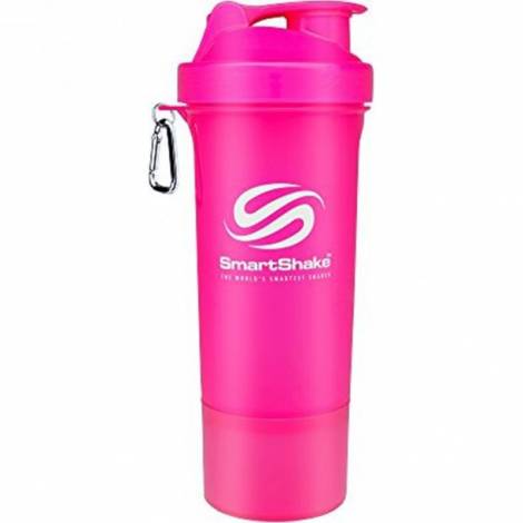Smartshake Shaker πολλαπλών χρήσεων - Slim 500ml Pink