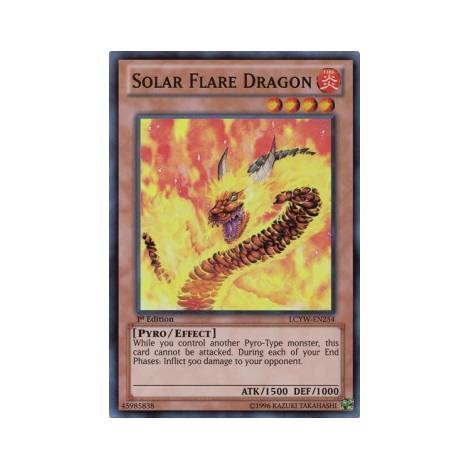 Solar Flare Dragon SUPER RARE (LCYW)
