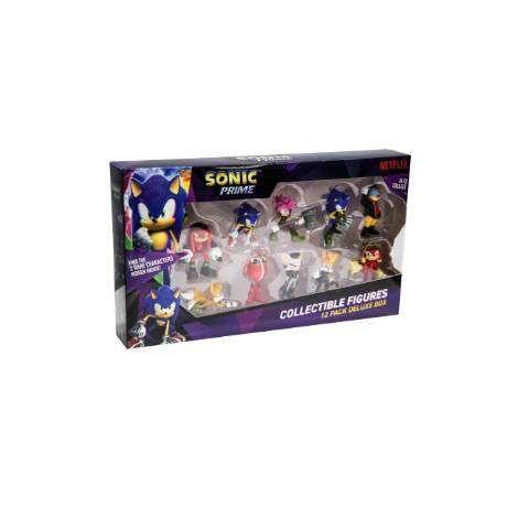 Sonic: Collectible Figures 6.5cm - 12 Pack Deluxe Box