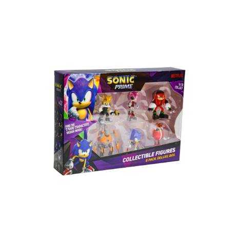 Sonic: Collectible Figures 6.5cm - 8 Pack Deluxe Box ( TYXAIO )
