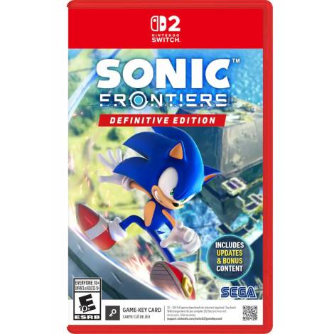 NSW2 Sonic Frontiers - Definitive Edition (Nintendo Switch 2) (Game Key Card)