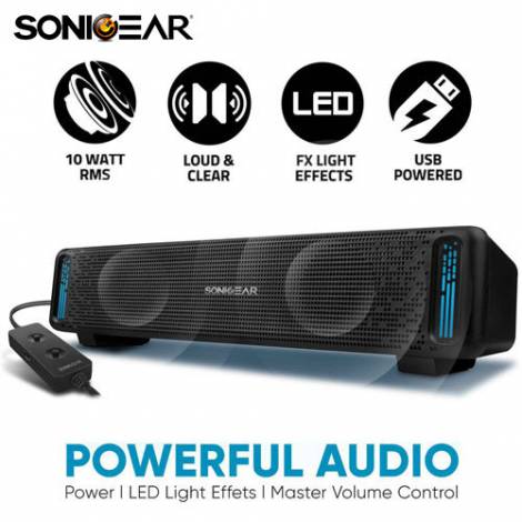 SONIC GEAR SONICBAR U200 BLACK  SBU200B