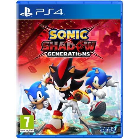 Sonic X Shadow Generations PS4 (Journal & Retro DLC Skin)