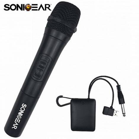 SONICGEAR WMC 2000RR WIRELESS MICROPHONE WITH RECEIVER