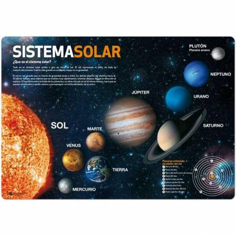 Σουμέν  Ηλιακό Σύστημα (στα ισπανικά) 34,5Χ49,5 (Β3) PE / Συνθετικό