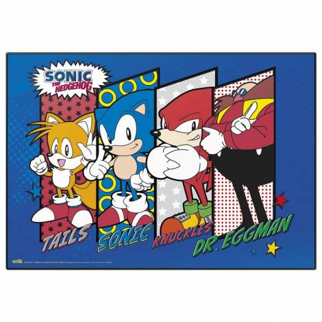 Σουμέν SONIC THE HEDGEHOG 34,5Χ49,5 (Β3) PE / Συνθετικό