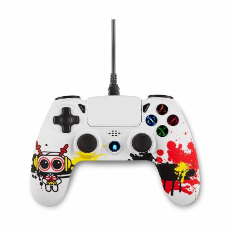 Spartan Gear - Hoplite 2 Wired Controller - Super Gamer (Special Edition) (compatible with PC and playstation 4)