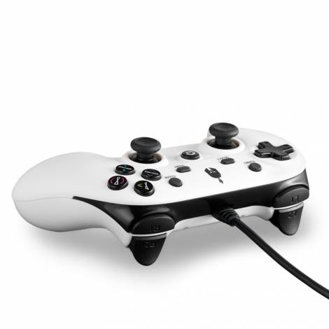 Spartan Gear Oplon Wired Controller (Colour: White) (PC/ PS3)