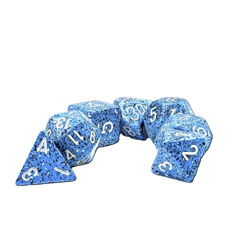Speckled Ocean Stone Polyhedral 7-Die Set