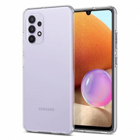 Spigen Liquid Crystal Case Θήκη προστασίας για Samsung Galaxy A32 σε χρώμα Crystal Clear (ACS02742)